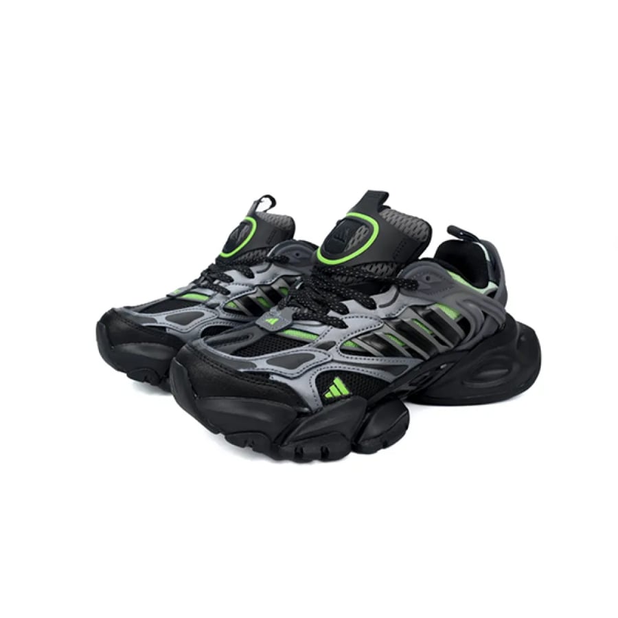 حذاء adidas XLG ديلوكس للجنسين أسود ملكي أخضر