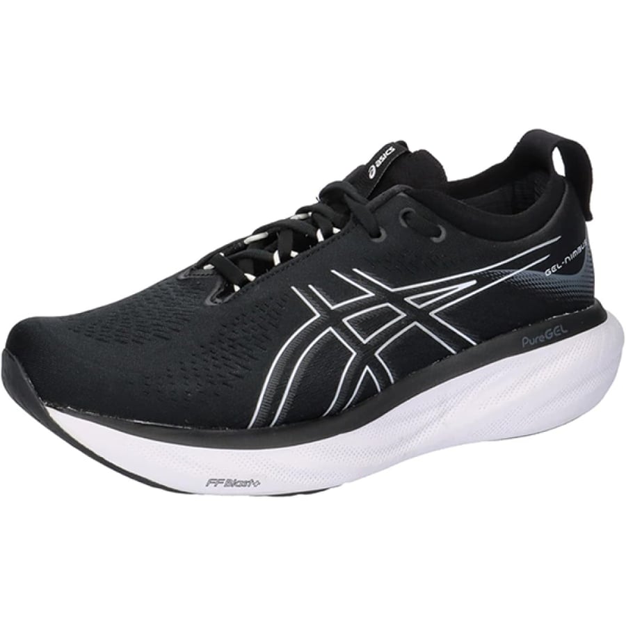 Asics Gel-Nimbus 25 Black White