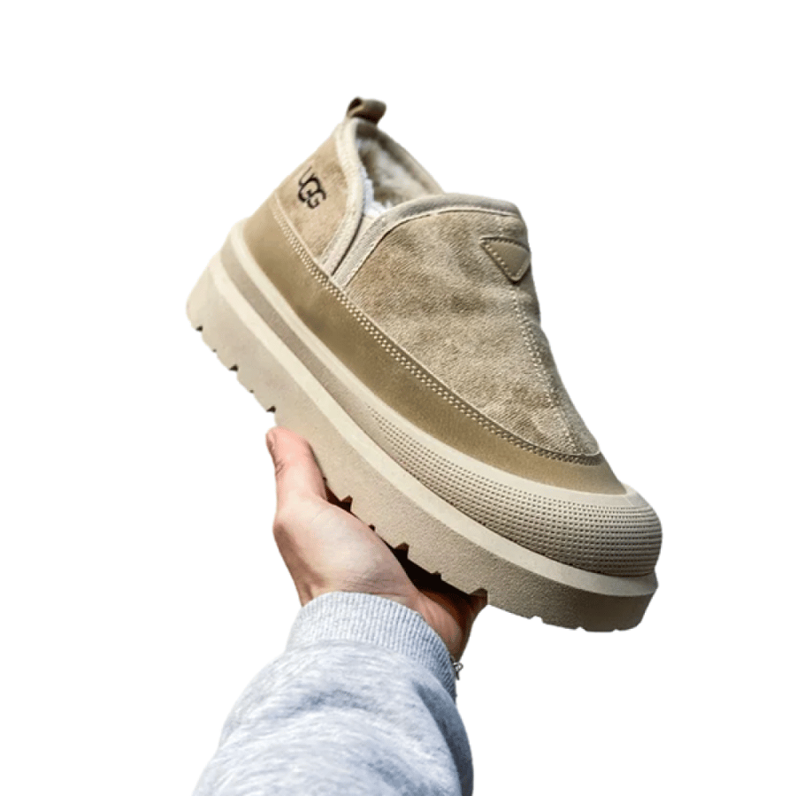 حذاء شتوي ugg tasman بلون  سوفت ماسترد
