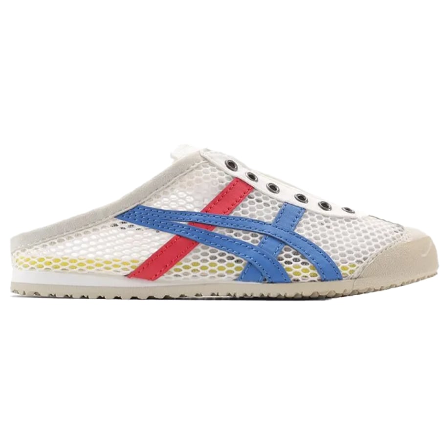 Onitsuka Tiger Maxico 66 Blue and Red Logo Open Back Shoes
