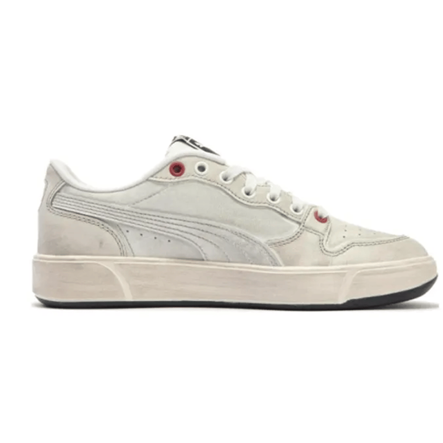 Puma Contour Unisex Flat Sneakers Grey Vintage
