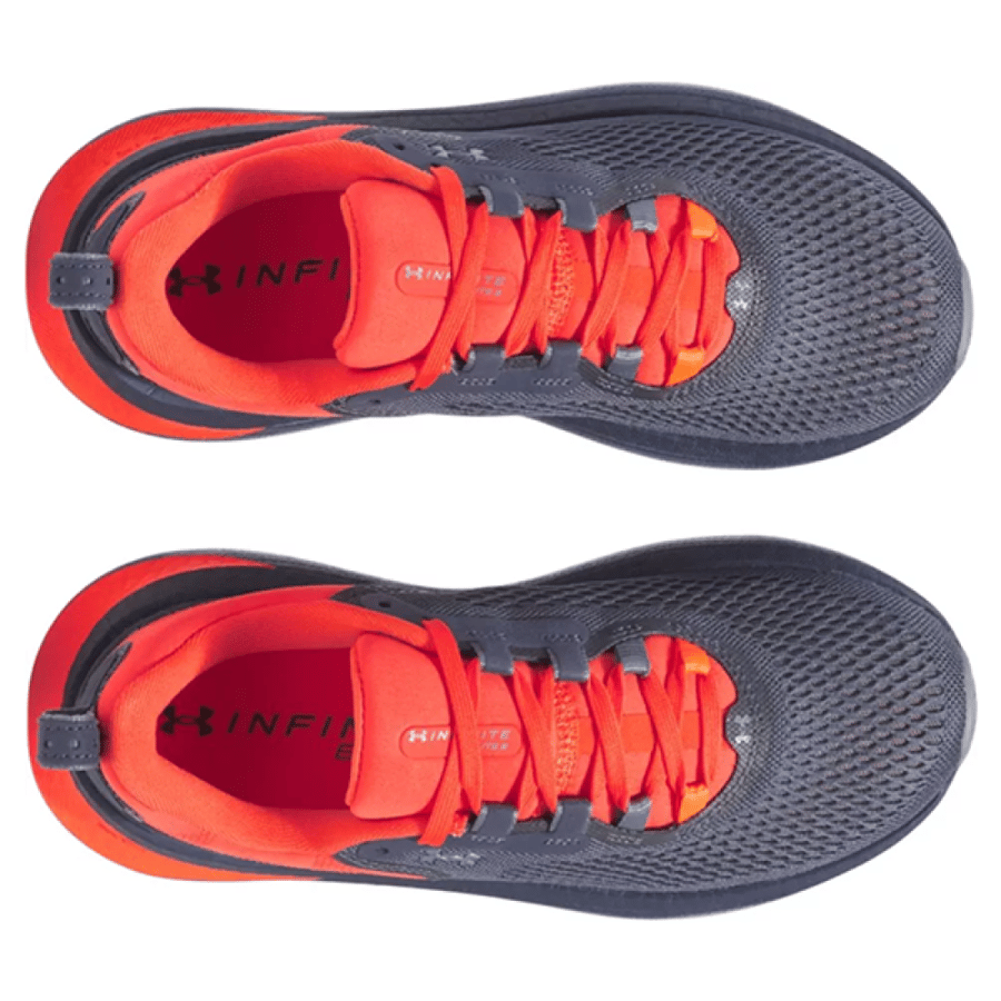 حذاء Under Armour UA Infinite Elite 2 بلون رمادي داكن واورنج