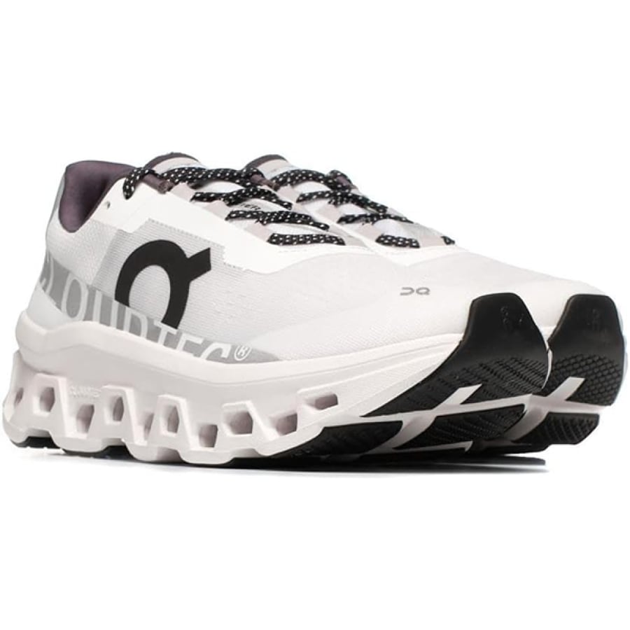 On Running Unisex Cloud Monster Sneakers, White/Black