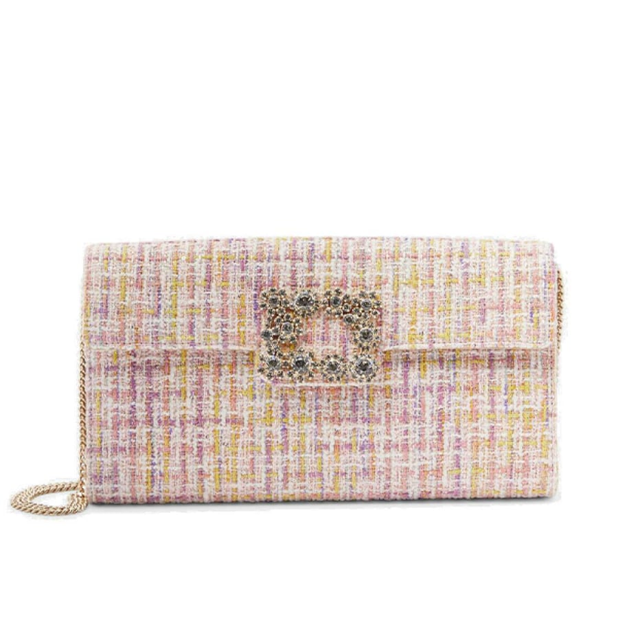 حقيبة يد روجيه فيفير انفلوب فلاور بلون زهري انيق