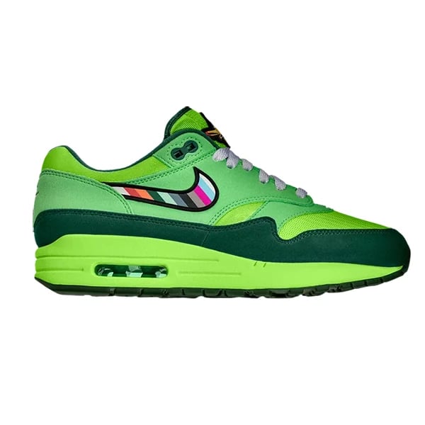 Nike Air Max shoes, green, with amazing details