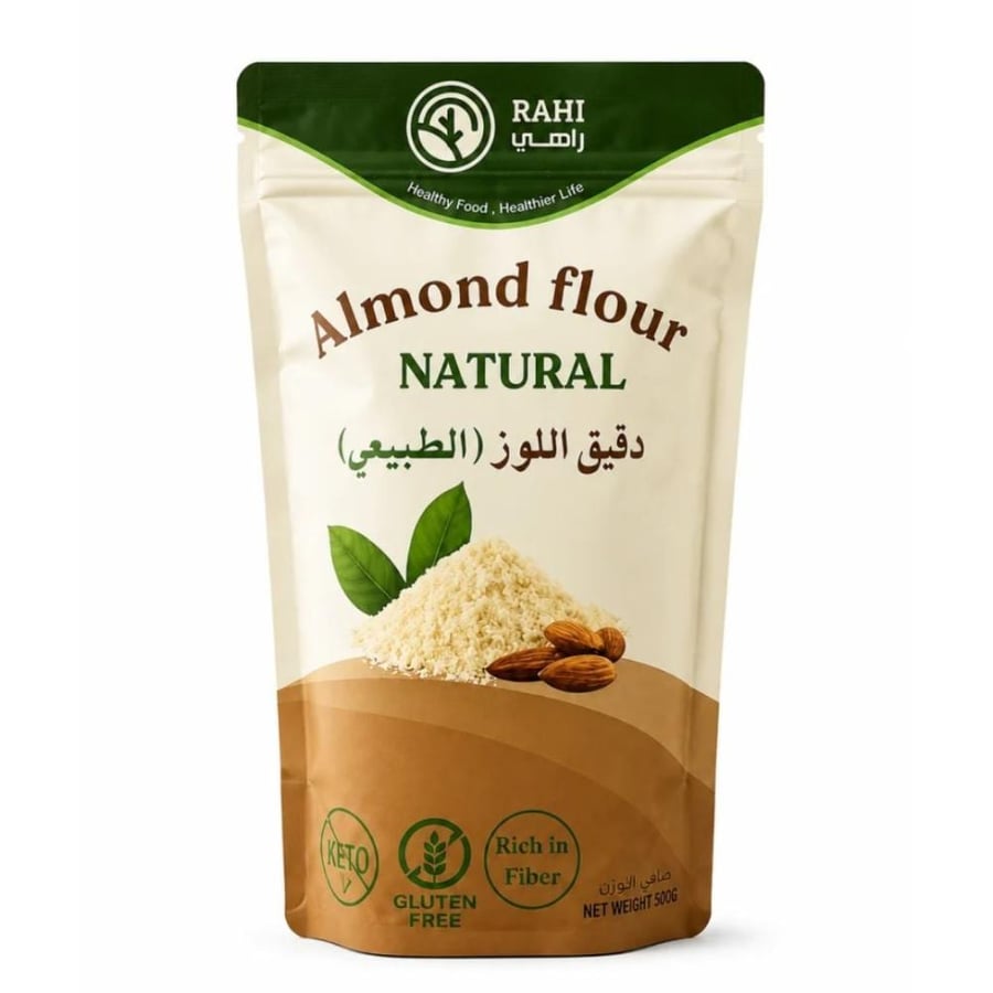 دقيق اللوز الطبيعي 250 جرام