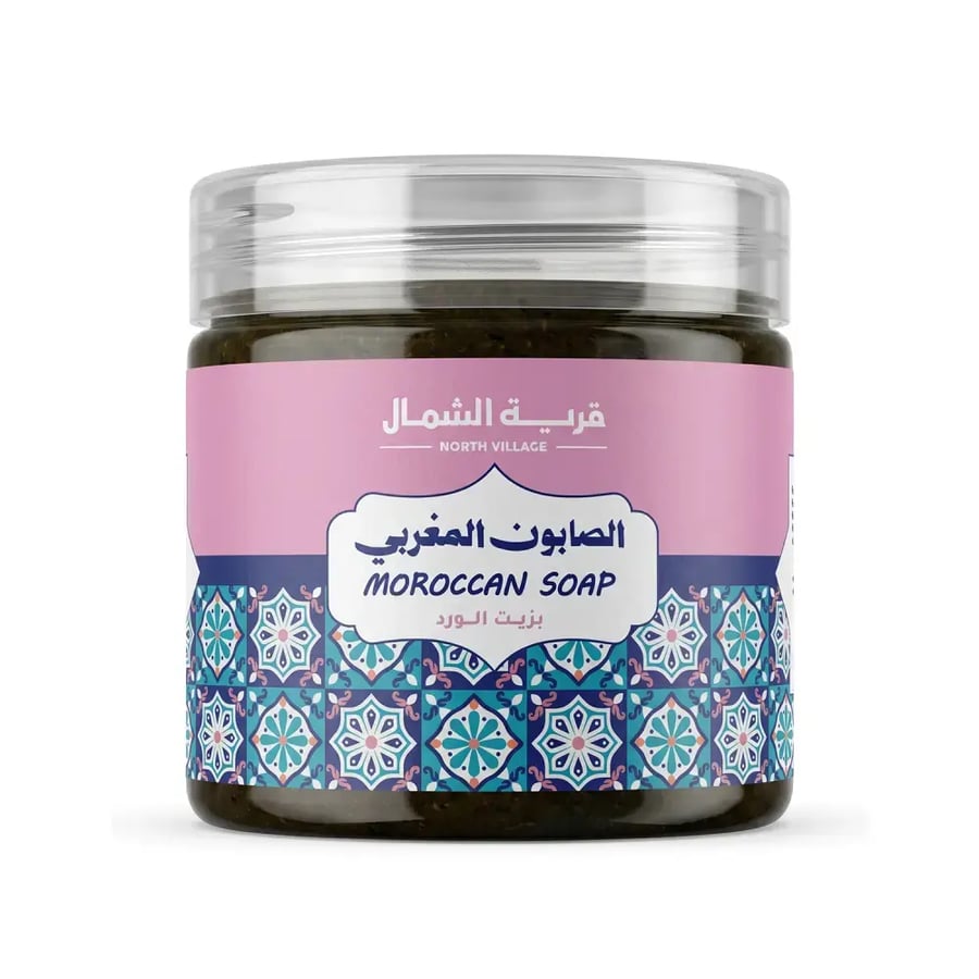 الصابون المغربي بزيت الورد 150 جرام