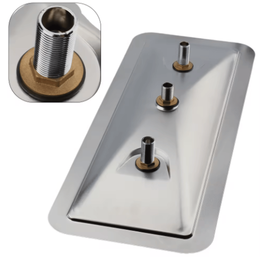 رينزر فضي 60*24 سم | Silver Rainser