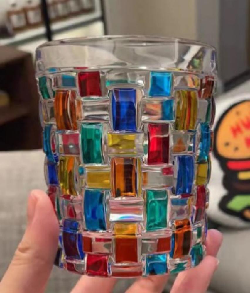 كوب زجاجي الوان و اشكال انيقة | Colorful Glass CUP