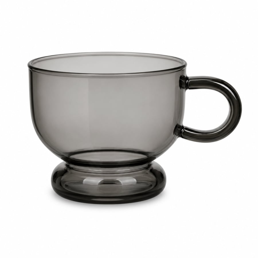 اكواب زجاجية بقاعدة مستديرة - 300 مل | Glass Cup with Round Base