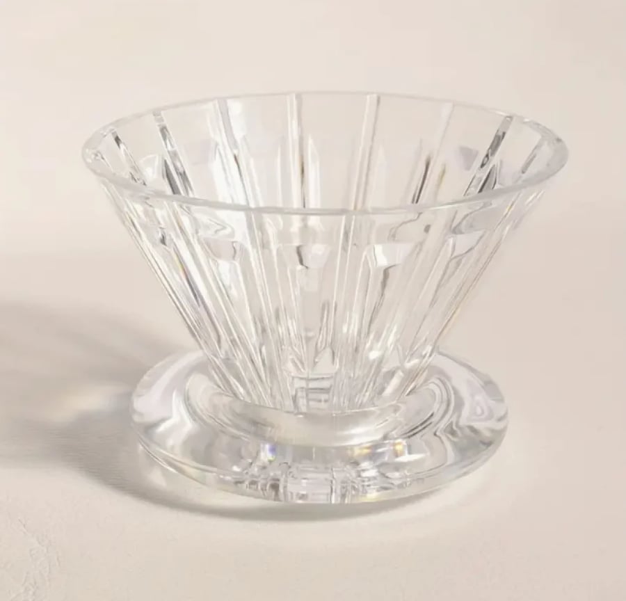قمع تقطير V60 بقاعدة كروية - مقاس 01 - 02 | Coffee Dripper