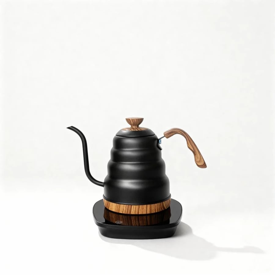 غلاية ستريكس Strix الذكية للترشيح 1 لتر - اسود خشبي | Smart Pour Kettle 1L