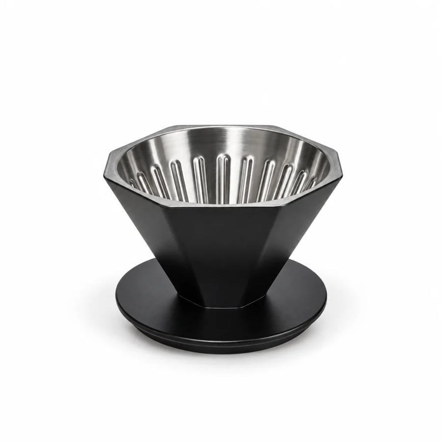 قمع V60 ستانلس ستيل | V60 Coffee Dripper 02