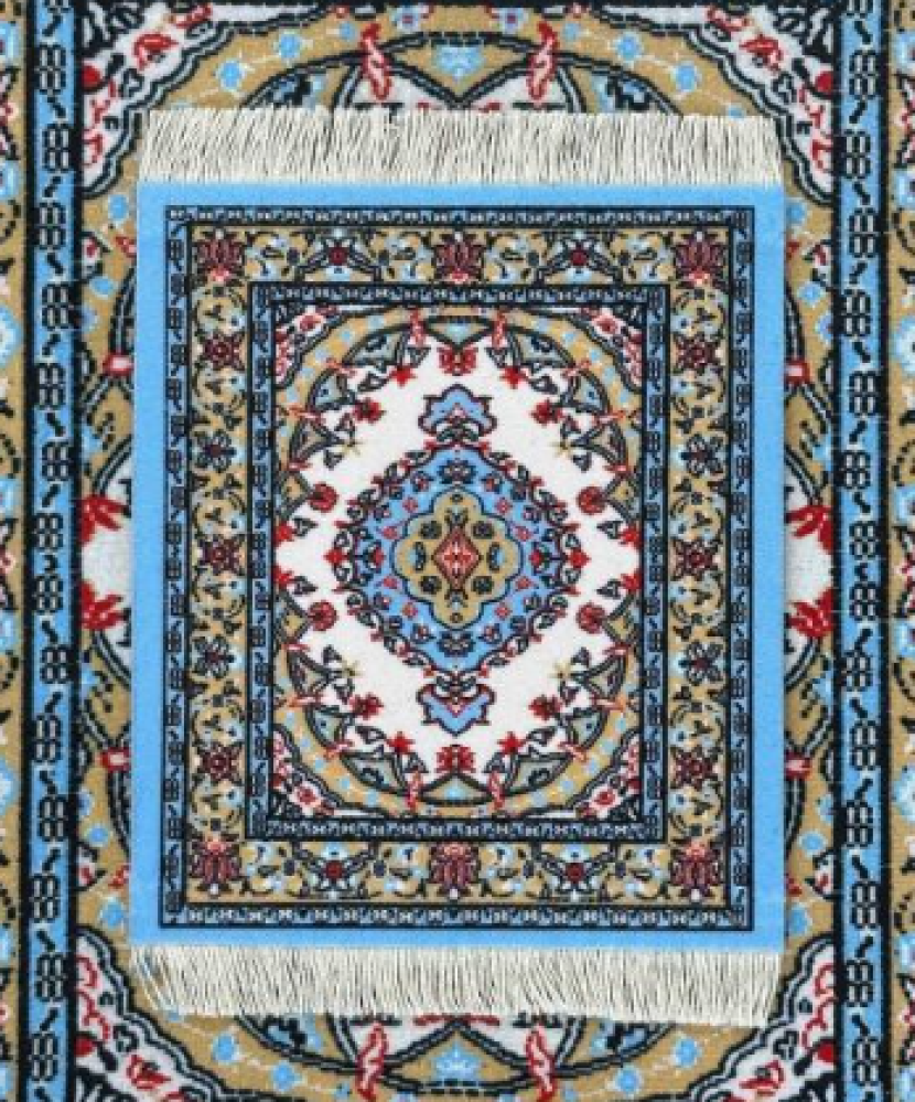 بساط اكواب للتزيين على شكل سجاد 13*9 سم - حجم صغير