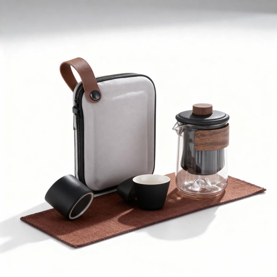 طقم تحضير الشاي المميز  - 310 مل | Glass Tea Set 310ml