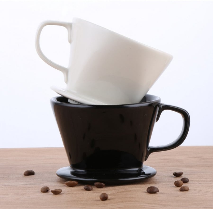 قمع تقطير سيراميك كاليتا - ابيض | KALITA WHITE
