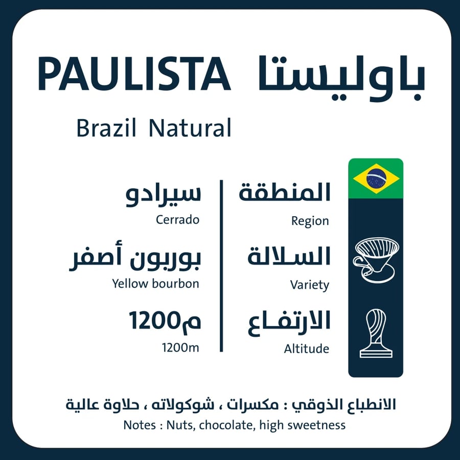 برازيل باوليستا 1 كيلو - اورو | Paulista