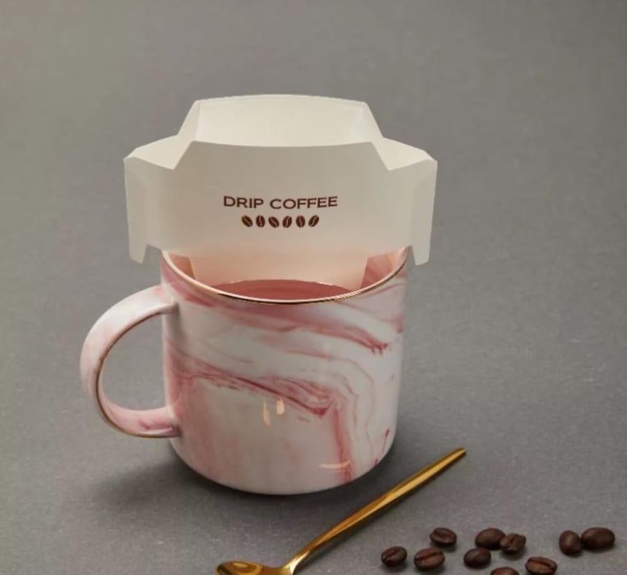 حزمة فلاتر اظرف للأكواب - 4 أشكال مختلفة | Coffee filter for cups