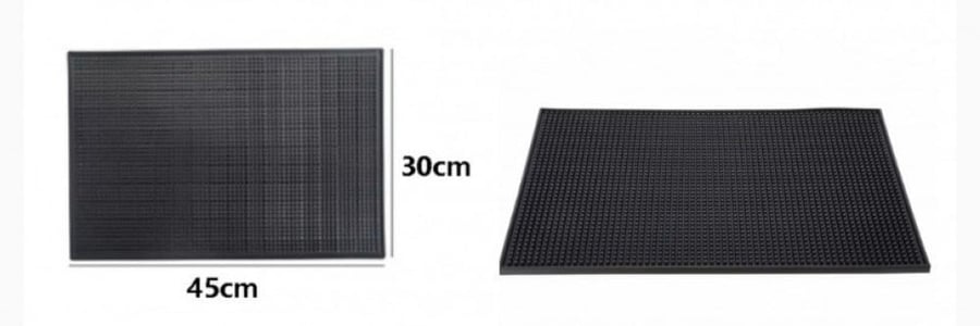 ربل لبادة تنشيف اكواب للبار - مقاس 45x30 سم | BAR MAT