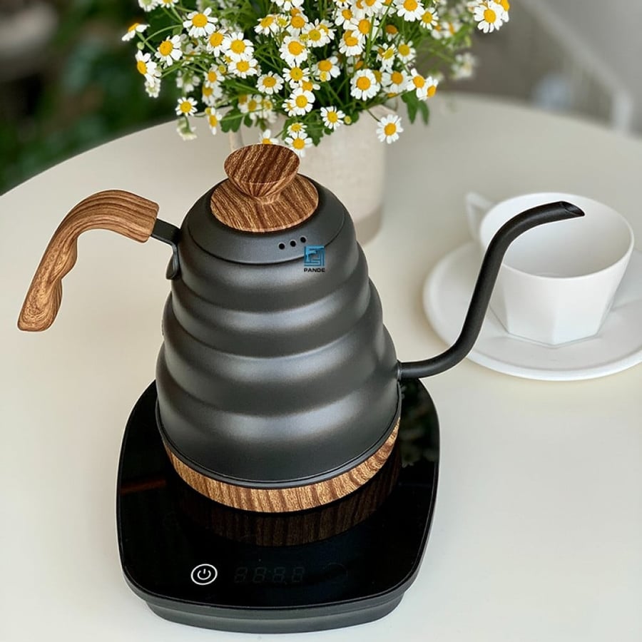 غلاية ستريكس Strix الذكية للترشيح 1 لتر - اسود خشبي | Smart Pour Kettle 1L