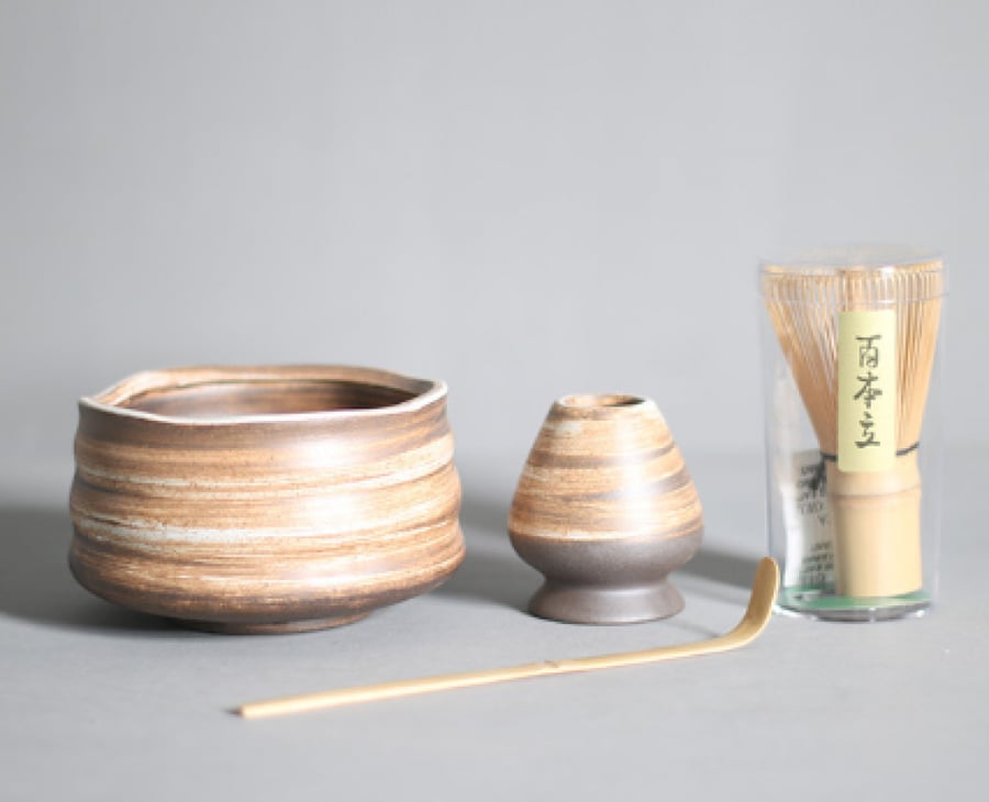 طقم ادوات تحضير ماتشا - 4 قطع | Matcha
