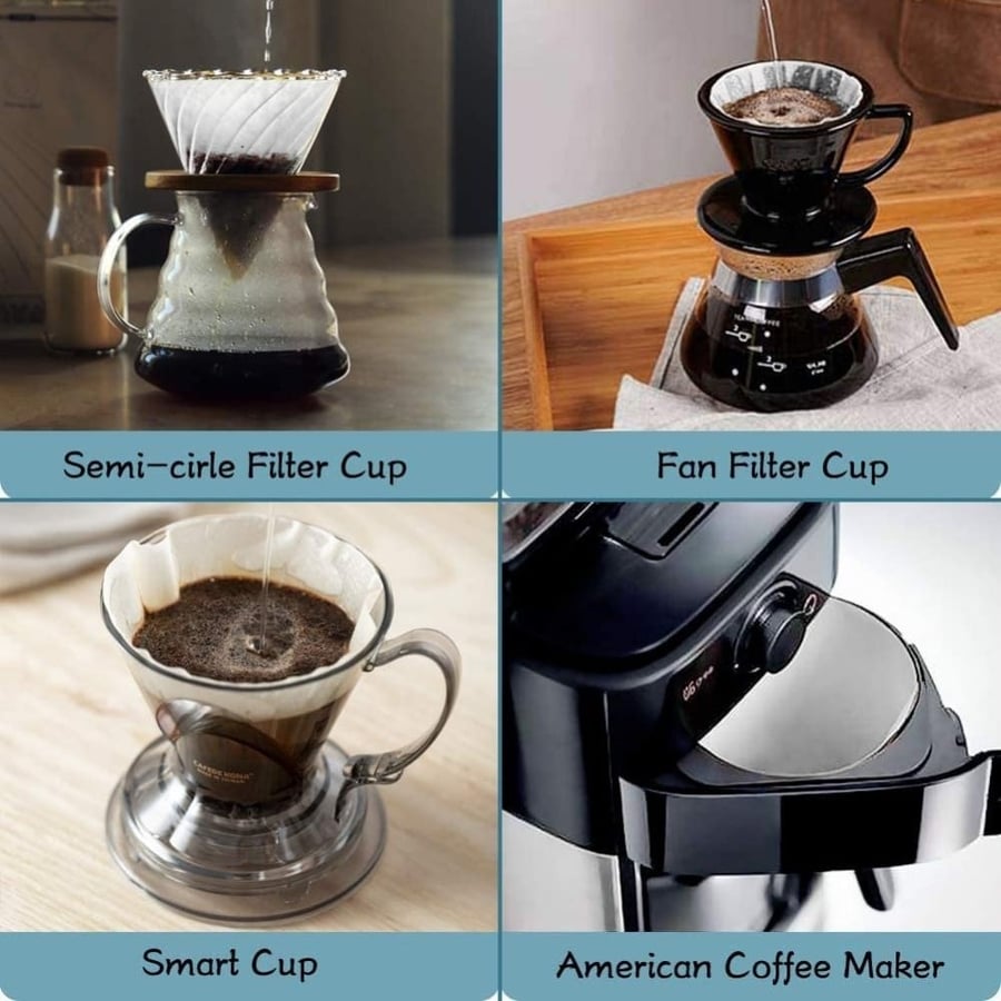 فلاتر ترشيح V60 كوف 100 قطعة - مقاس 02 | V60 Filter 02