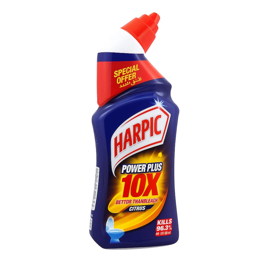 Harpic Power Plus Lemon Toilet Cleaner 495 ml