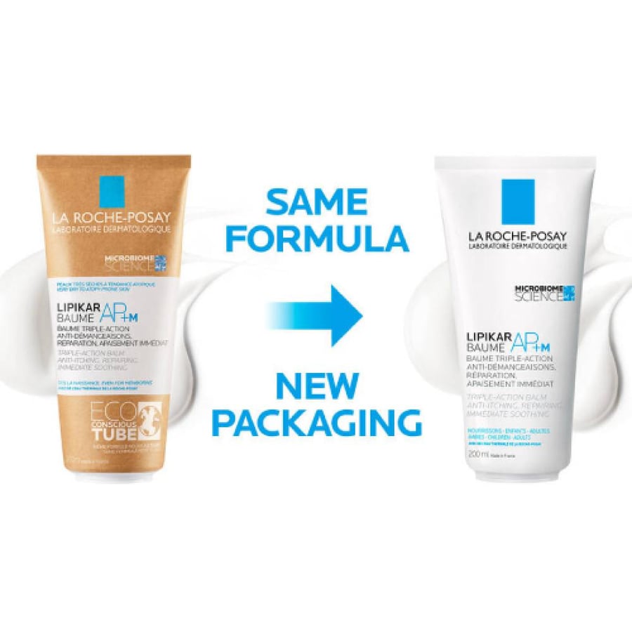 La Roche-Posay Lipikar Triple Action Repairing Moisturizing Lotion for dry, eczema-prone skin to reduce itching - 200 ml