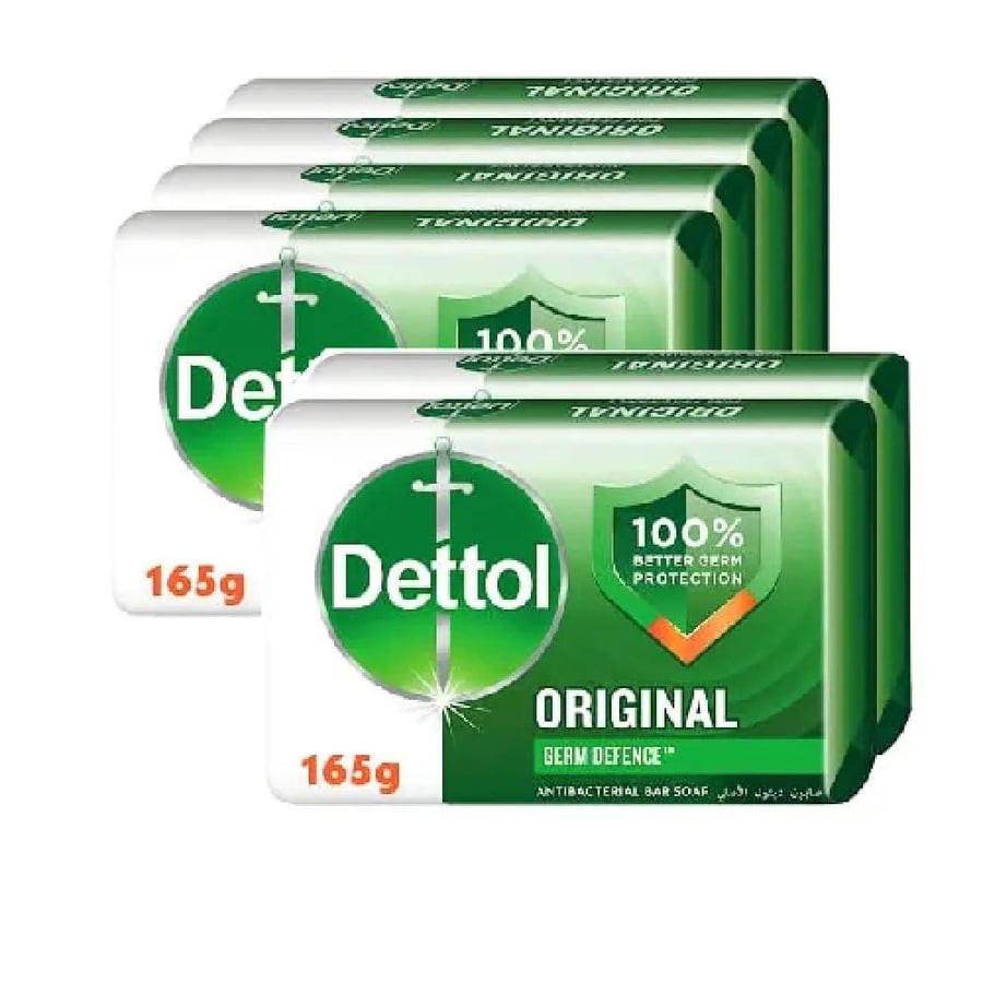 ديتول صابون مكعبات الأصلي 165 جرام × 6 حبة