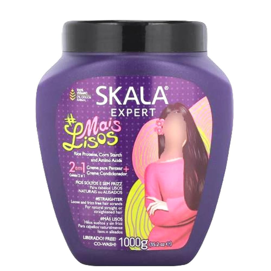 Scala Expert Hair Cream and Conditioner Moisturizing with Rice Proteins Extra Smooth - 1000g