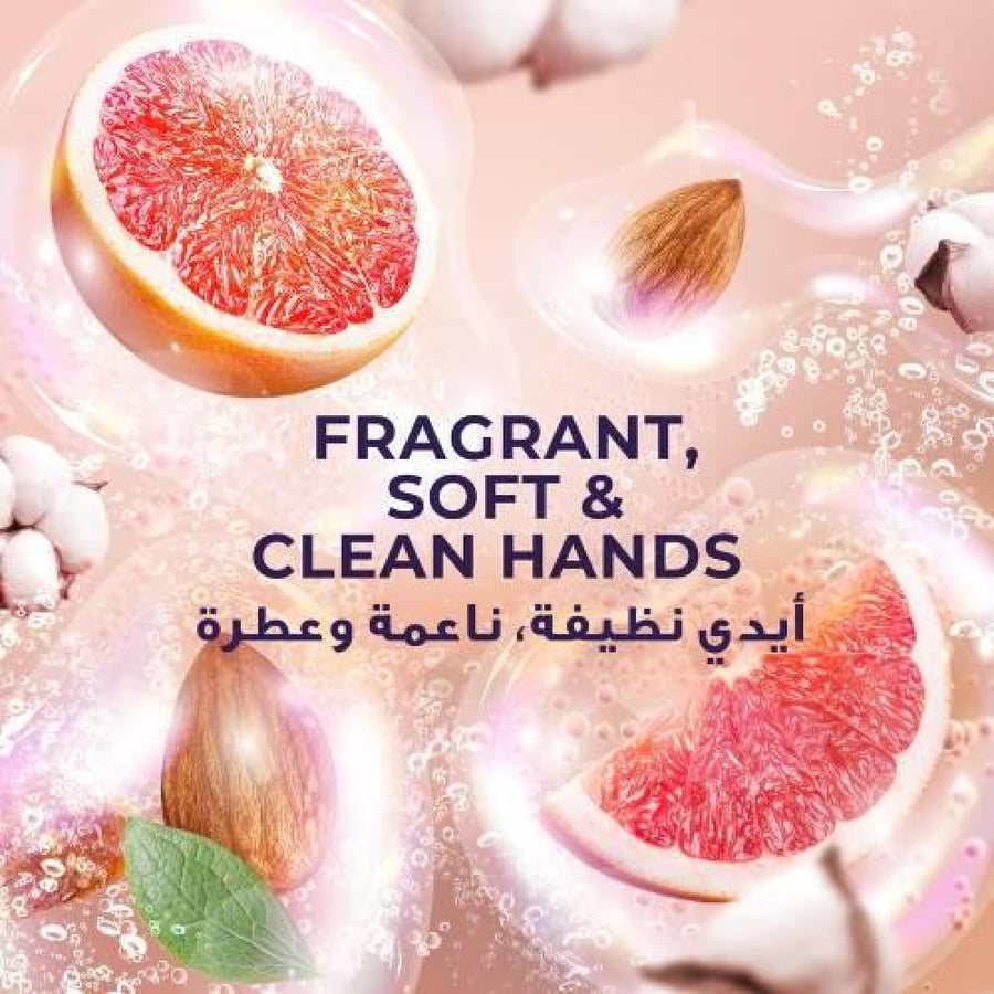 لوكس غسول يدين معطر بالجريب فروت وزيت اللوز - 500 مل