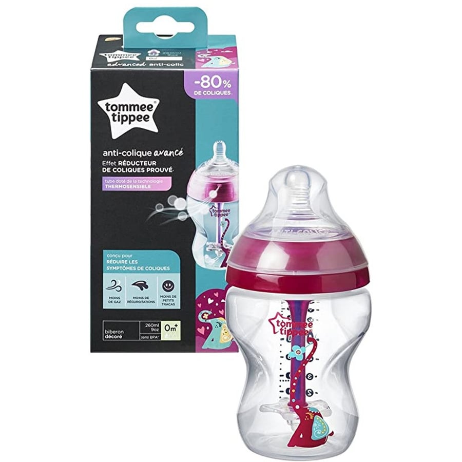 Tommee Tippee Advanced Anti-Colic Feeding Bottle Plastic 260 ml