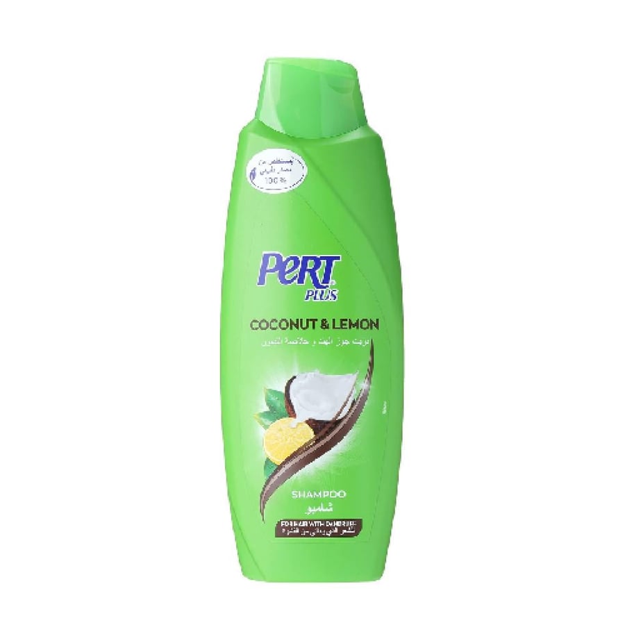 Pert Plus Shampoo with Coconut Oil and Lemon Extract 600 ml