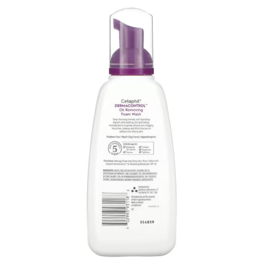 Cetaphil Oil Removal Foaming Wash for Oily and Sensitive Skin - 237 ml