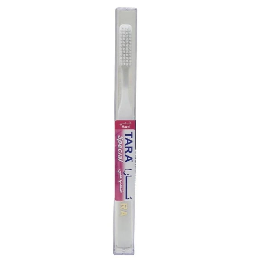 Tara hard bristle toothbrush