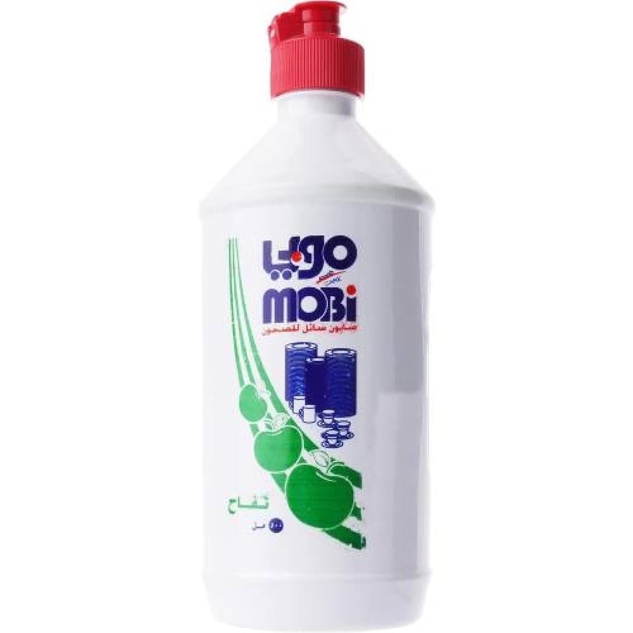 موبي سائل غسيل صحون تفاح  - 500 مل