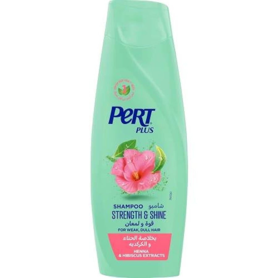 Pert Plus Shampoo Strength and Shine with Henna and Hibiscus - 400 ml