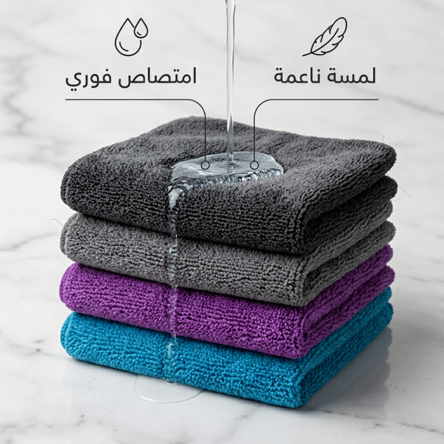 هل مناشف التنظيف الفاخرة مقاس 60