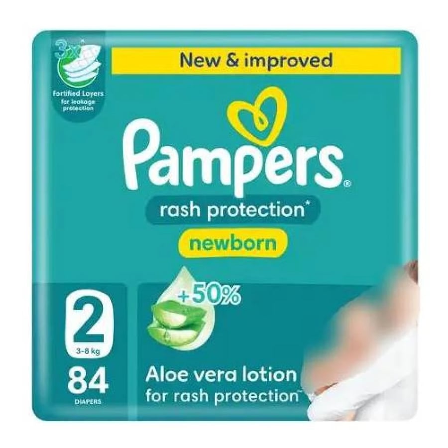 Pampers Jumbo No. 2 Diapers, 84 Diapers