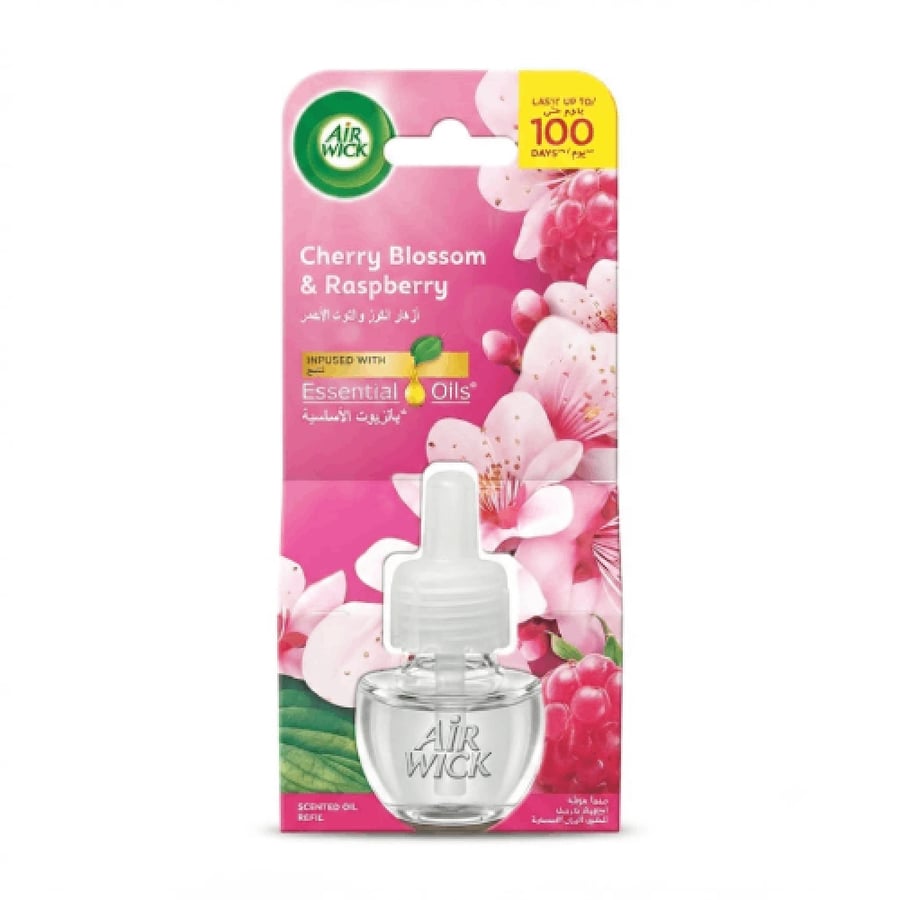 Airwick Cherry Blossom Essential Oil Refill - 19ml