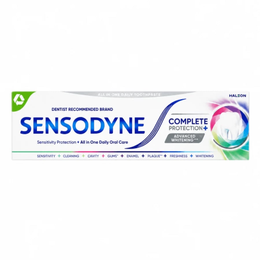 Sensodyne Complete Protection Advanced Whitening Toothpaste 75 ml