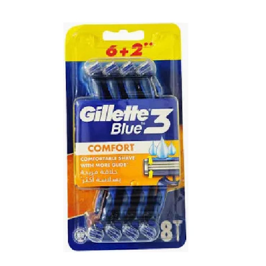 جيليت حلاقه بلو 3 كومفورت 6+2 مجانا