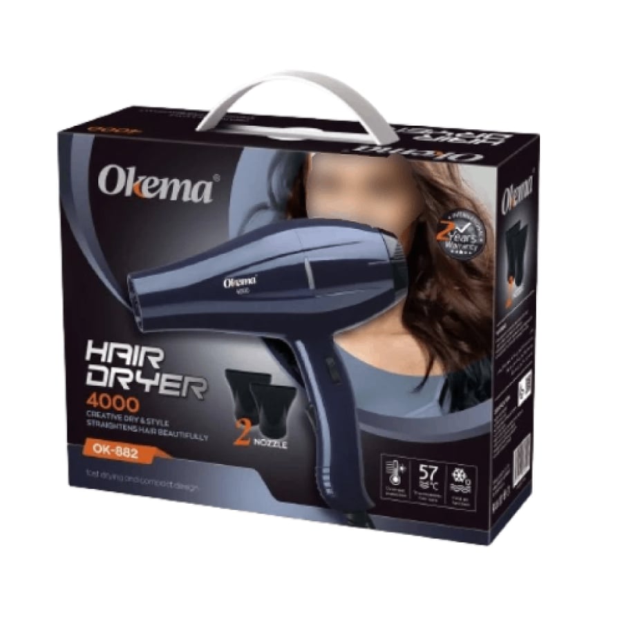 مجفف شعر من اوكيما OK - 882