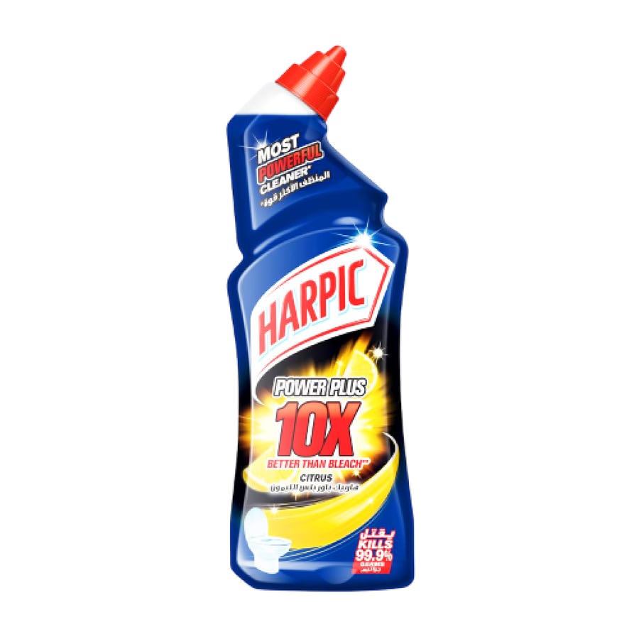 Harpic Power Plus Lemon Toilet Cleaner 495 ml