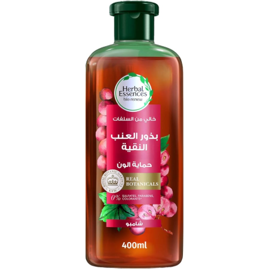 شامبو هربل إيسنسز الحماية اللون