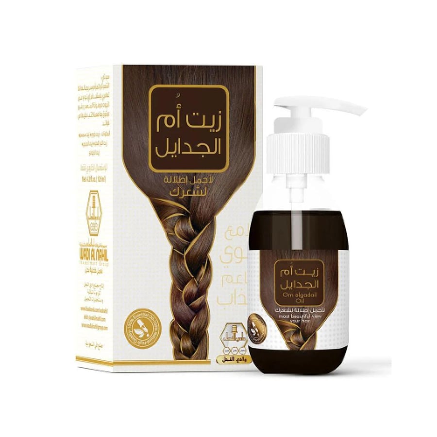 وادي النحل زيت أم الجدايل لأجمل إطلاله لشعرك - 125 مل