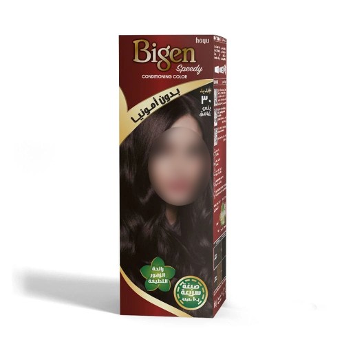 Bigen hair dye without ammonia, dark brown 30-40 g
