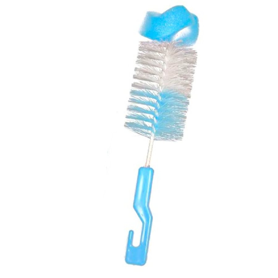 Mommy's baby bottle cleaning brush with sponge