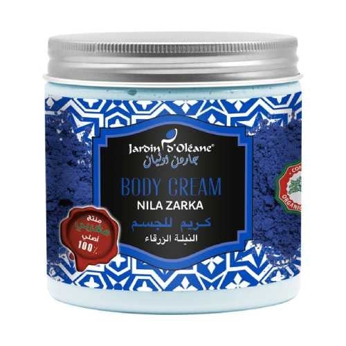 Body cream with blue indigo, 500 grams, from Garden Olean