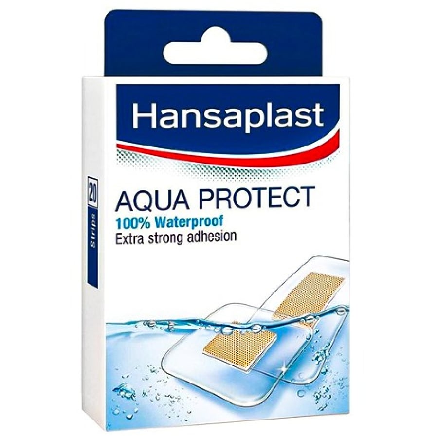 Hansaplast waterproof wound patch 20 tablets